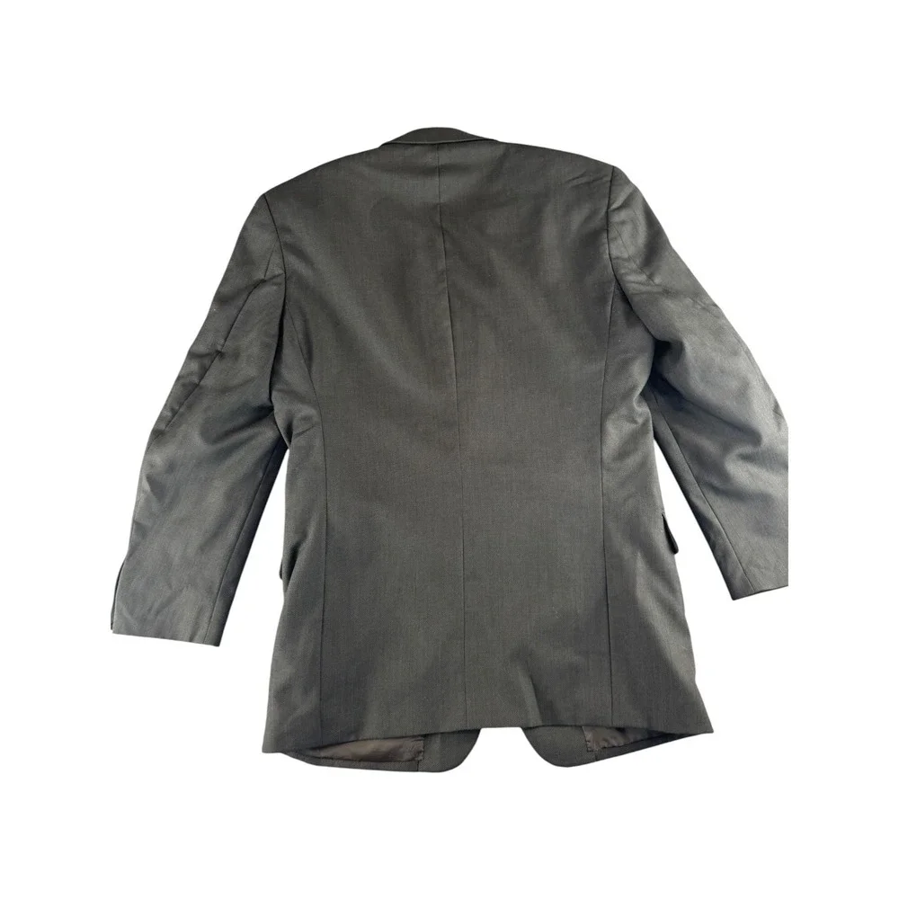 Gordon Thomas Collectibles‎ Mens Charcoal Grey 2 Button Blazer Sport Coat 43L